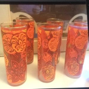 Mid Century Highball Glasses